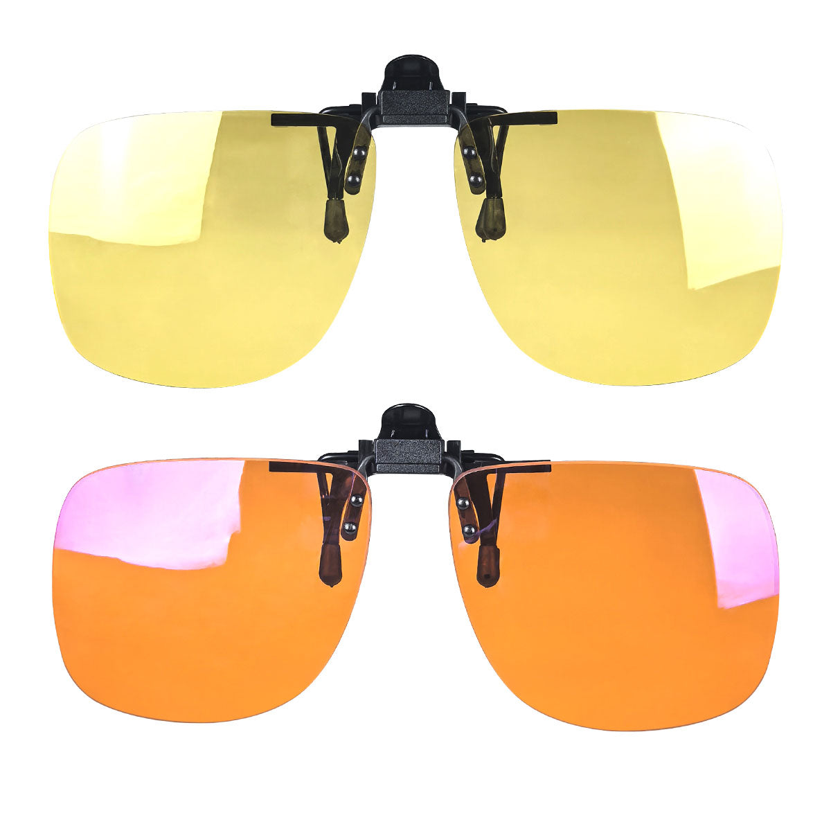 Pack 2 Clip Naranja + Rojo