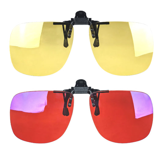 Pack 2 Yellow + Red Clip