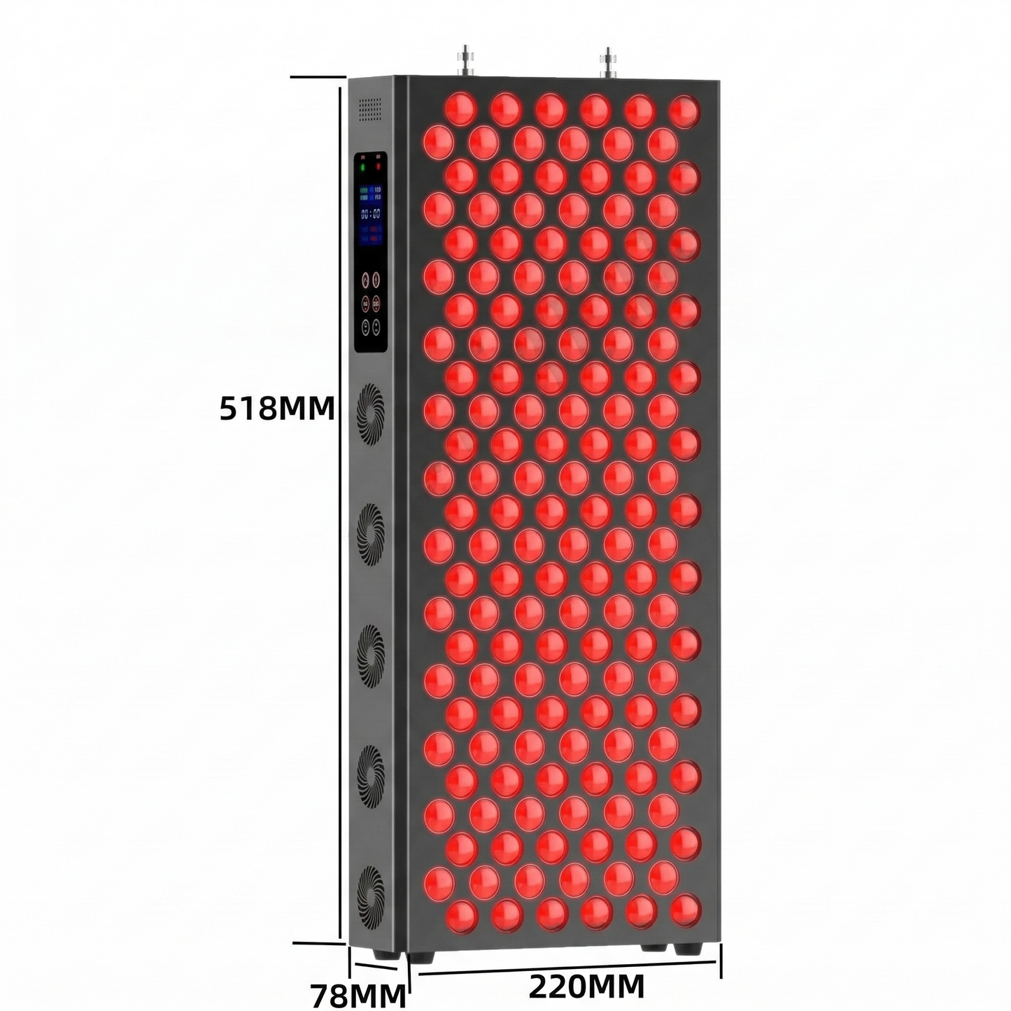 PANEL LED LUZ ROJA 660nm a 850nm | 51,8x22cm